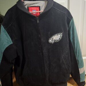 NFL Suede Philadelphia Eagles Coat
